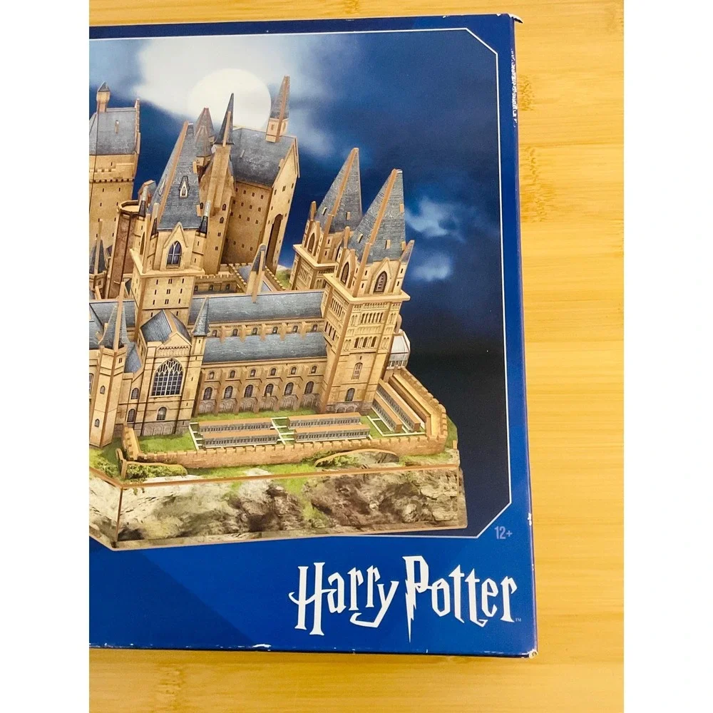Harry Potter 4D build Hogwarts astronomy‎ tower great hall puzzle 384 pc display